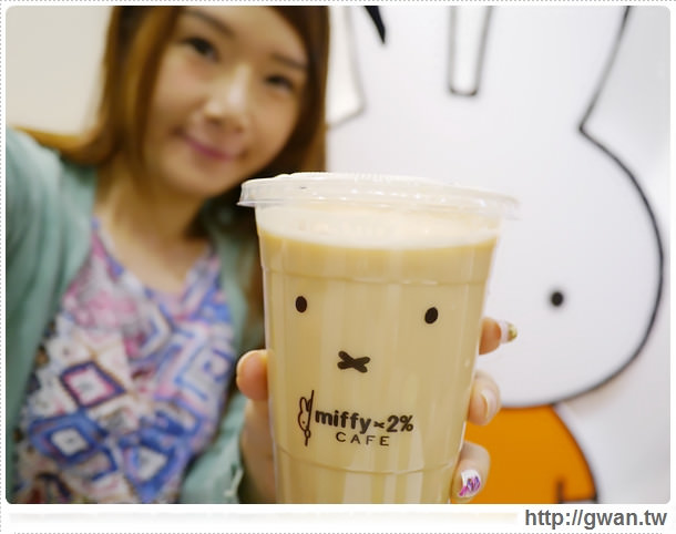 MiffyX2% CAFE-米飛兔-卡通主題餐廳-Miffy主題咖啡-親子餐廳-台北-板橋-中和環球-環球購物中心-Global Mall-Miffy 60歲-生日快樂-Miffy 60週年特展-比利時鬆餅-21-211-1