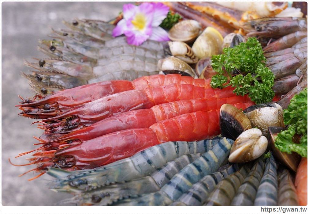 水森水產 | 台中最青的現撈海鮮，一次給你40隻蝦蝦和帝王蟹，打卡再送300g美牛！！