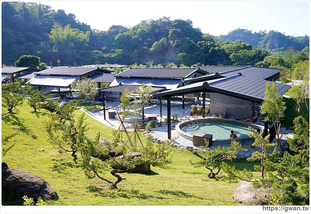 台南最新溫泉泡湯景點，六二溫泉山房獨立露天湯池還有夢幻泡泡鞦韆！