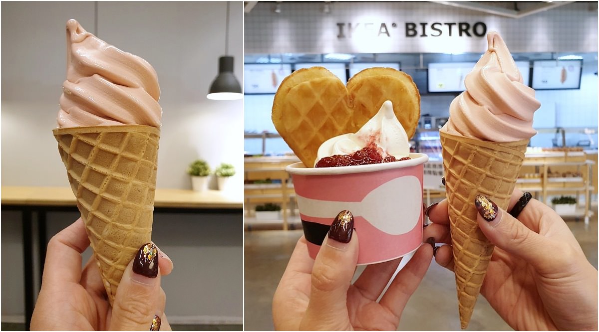 IKEA推出冬季限定草莓霜淇淋！還有三月限定的甜心冰淇淋，一份居然只要15元～