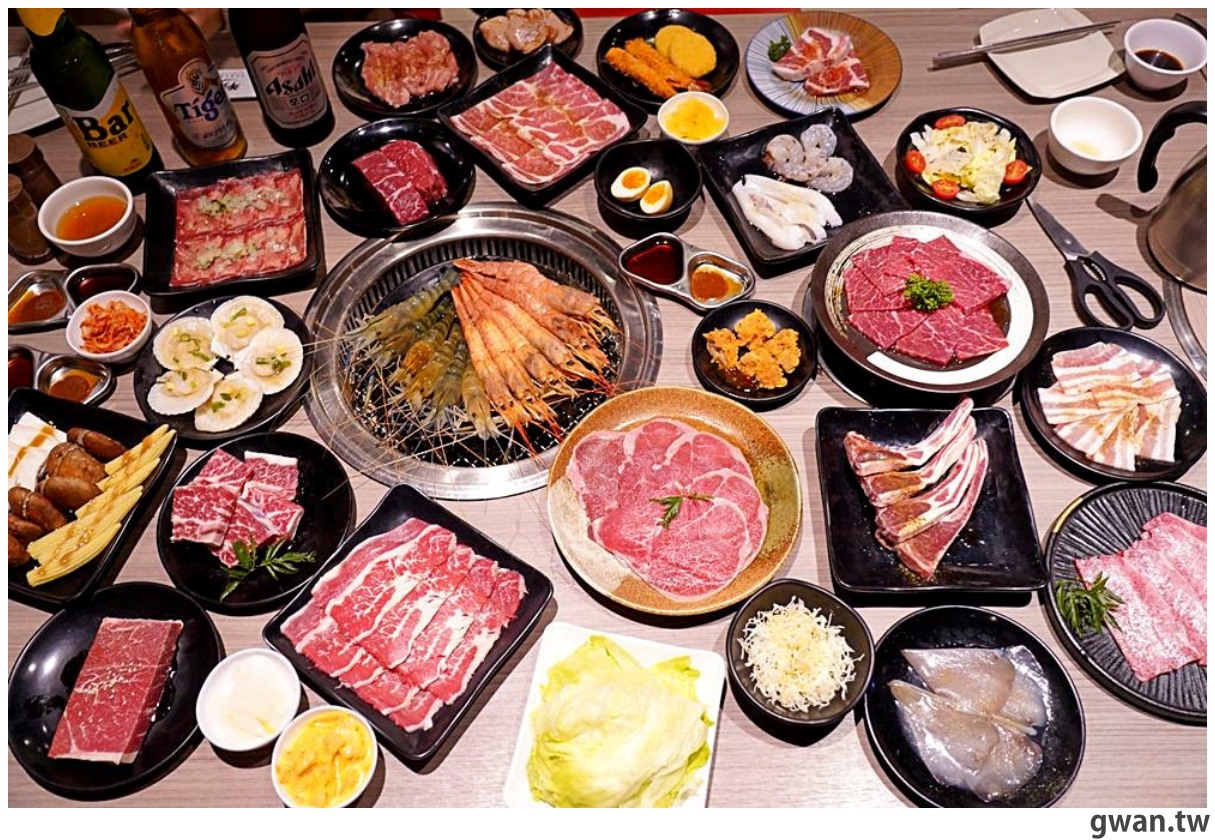 台中少見的機器人燒肉店，近百種食材，日本和牛任你吃到飽！